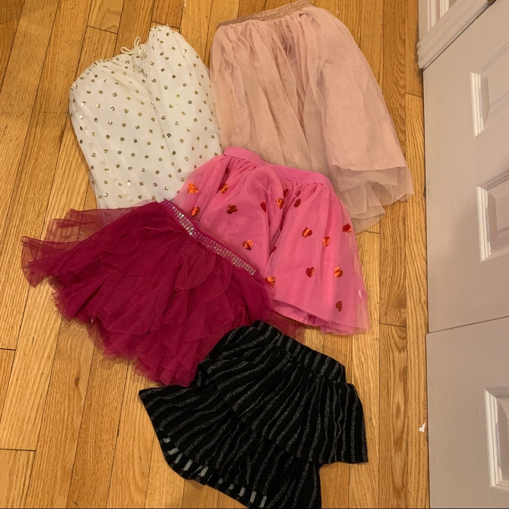 Little girl princess skirt bundle